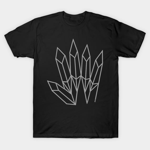 Crystalline Hand T-Shirt by HRNDZ